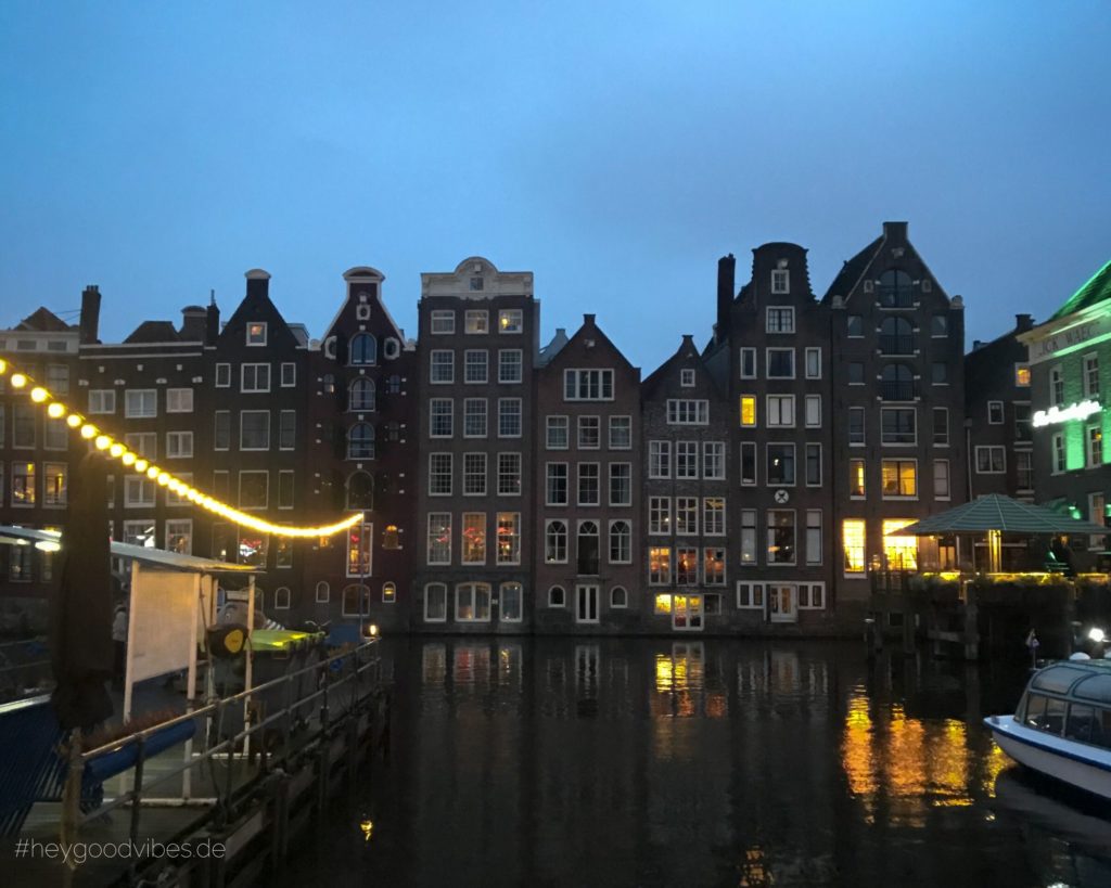 Amsterdam Grachten Häuser